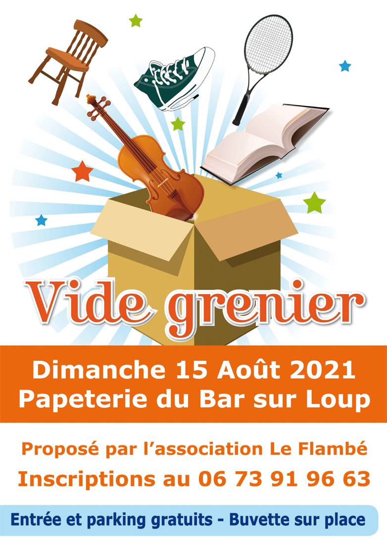 vide-grenier, association