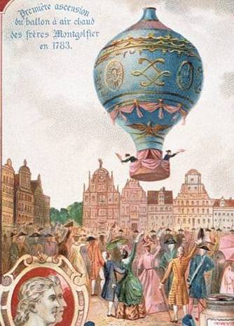 21 novembre 1783, Premier voyage en montgolfière