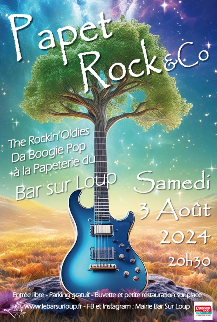 Papet ’Rock Revient le 3 août ! L’Événement Rock de l’Été au Bar sur Loup