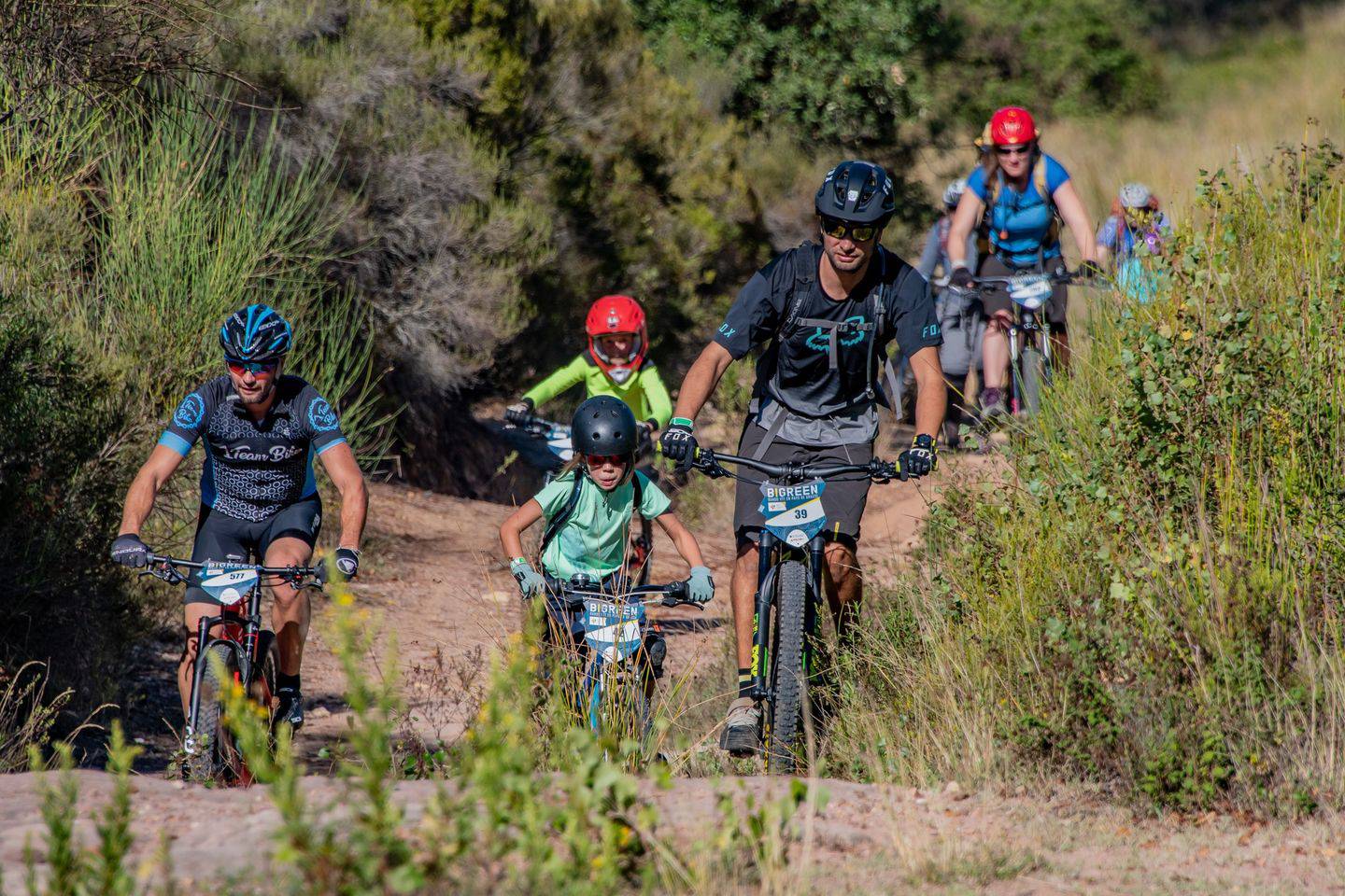 Bigreen ! La plus ancienne Rando VTT de la Côte d'Azur ; Pays de Grasse ; Jérôme Viaud.