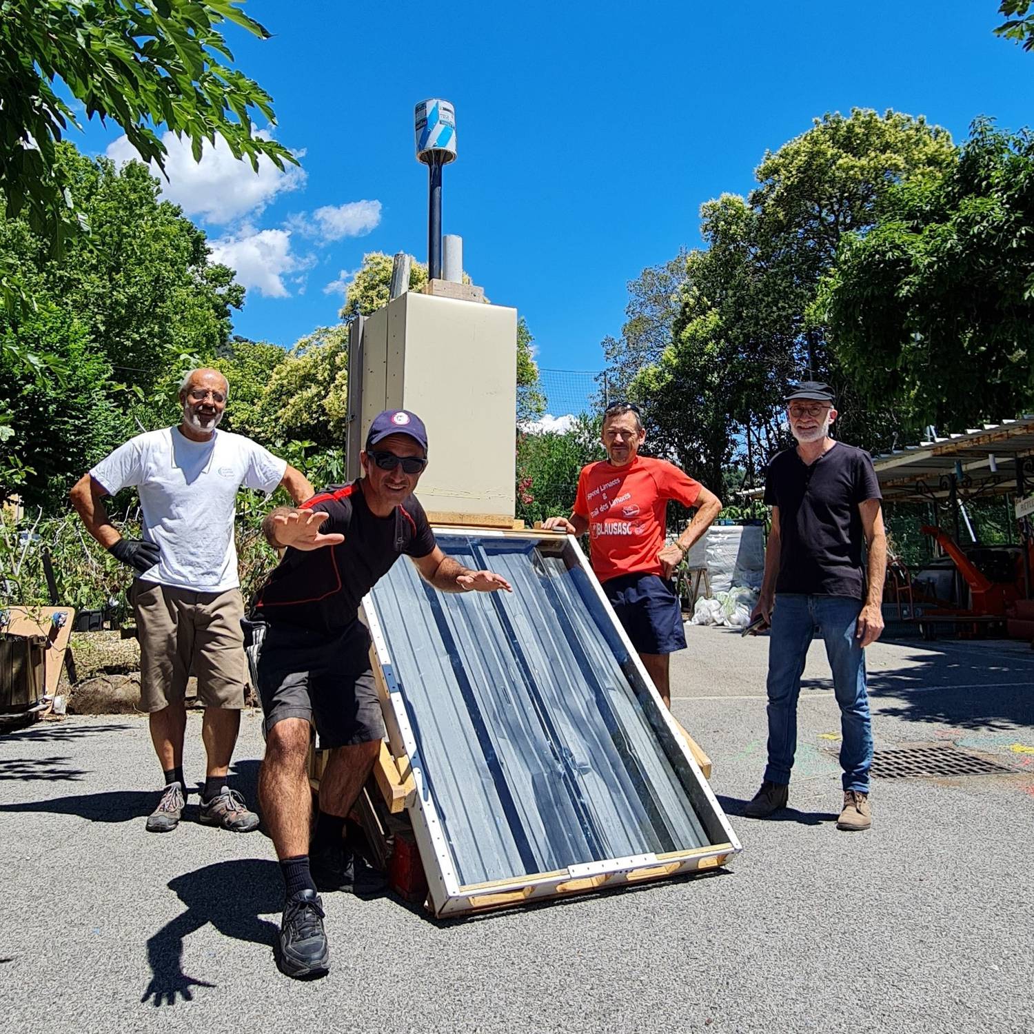 Séchoir solaire ; évaléco ; GrasseMat'Info ; Tiers-Lieu ; écologie ; environnement ; Grasse ;