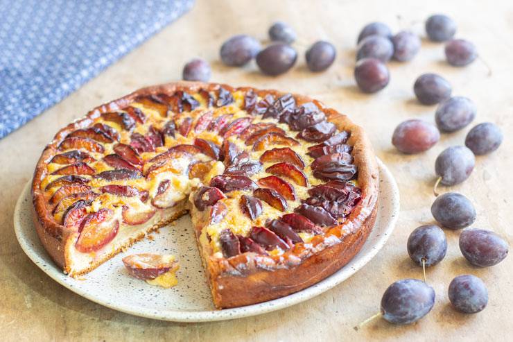 Tarte aux prunes