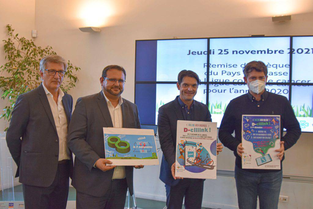 Recyclez utile; Pays de Grasse; La Ligue contre le Cancer; Cliiink; Terradona