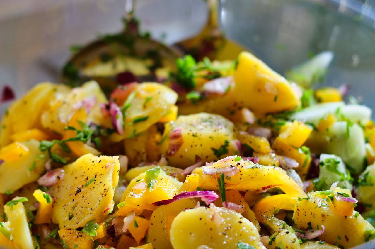 Salade de pommes de terre - Potato salad