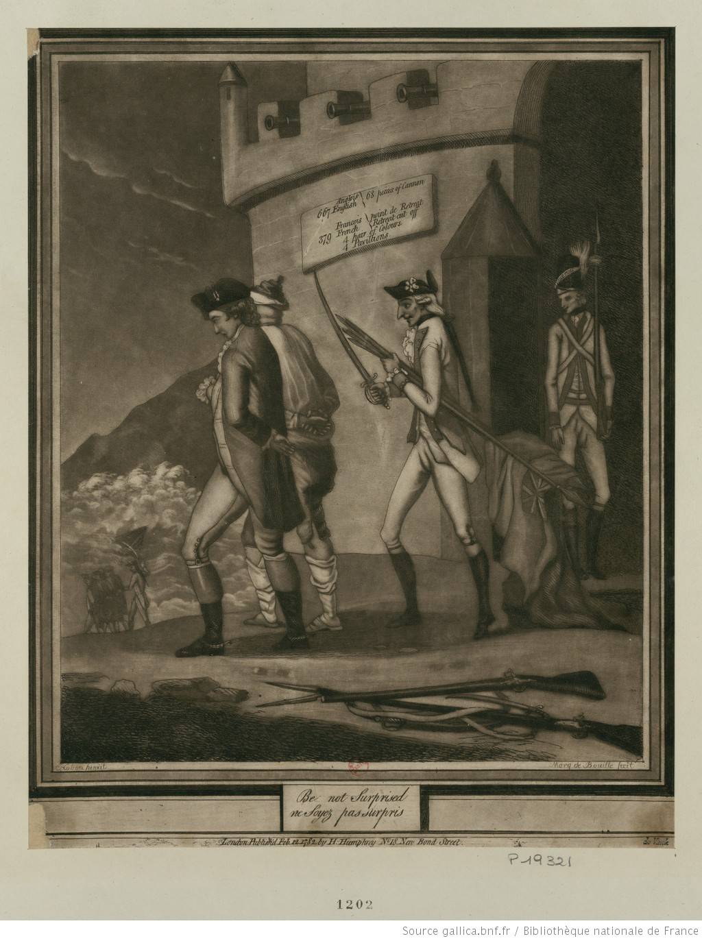 26 novembre 1781, François de Bouillé enlève l’île de Saint-Eustache aux Anglais