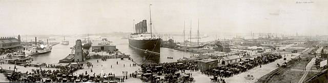 Le RMS (Royal Mail Ship) Lusitania