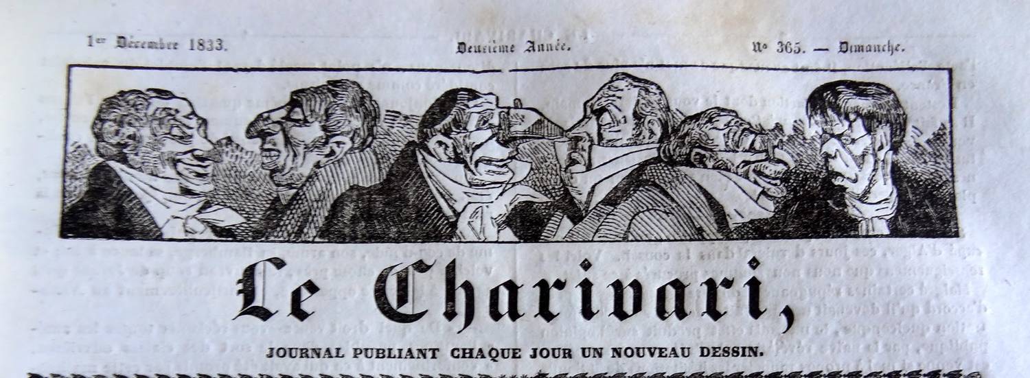 1er décembre 1832, premier numéro du Charivari