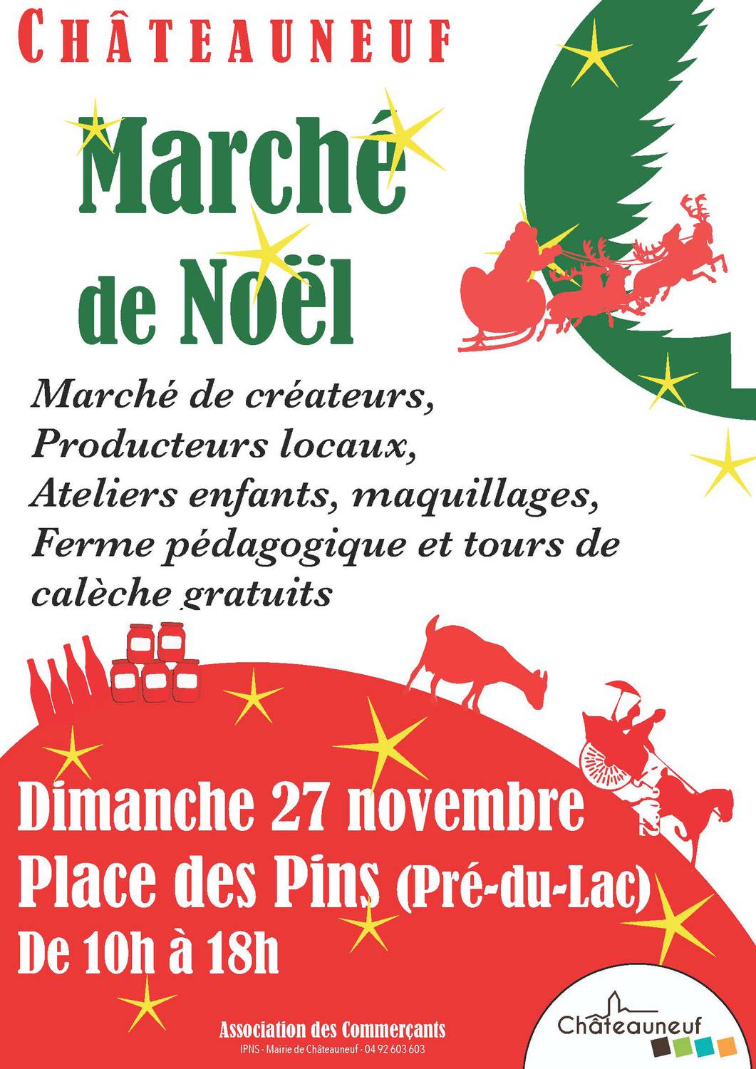 Marché de Noel de Châteauneuf