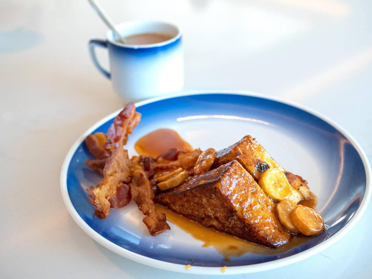 Pain perdu aux bananes ; Banana French Toast