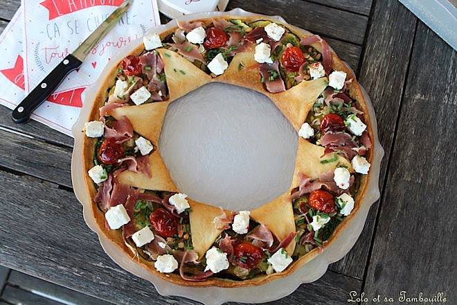 Couronne aux légumes d'hiver