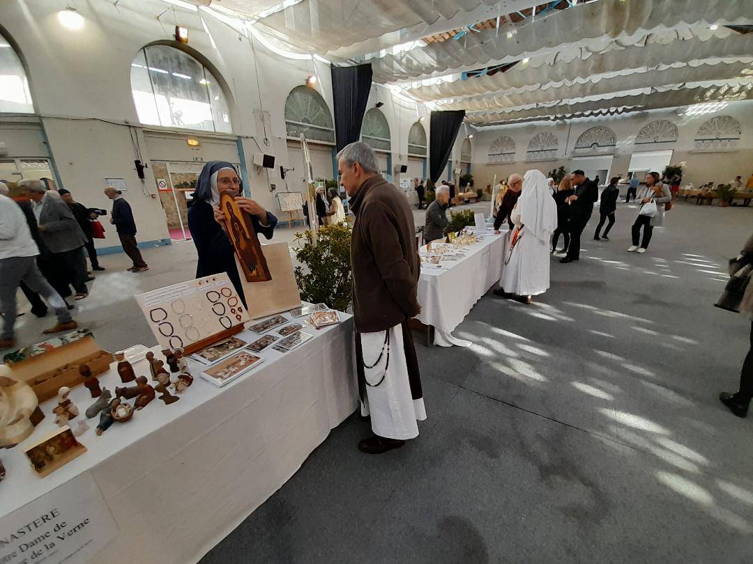 salon des produits monastiques ; Saint-Honorat ; Grasse ; Jérôme Viaud, François-Régis Jamain ; Cyril Geley ; Paul Bao Dinh Ly ; Espace Chiris.