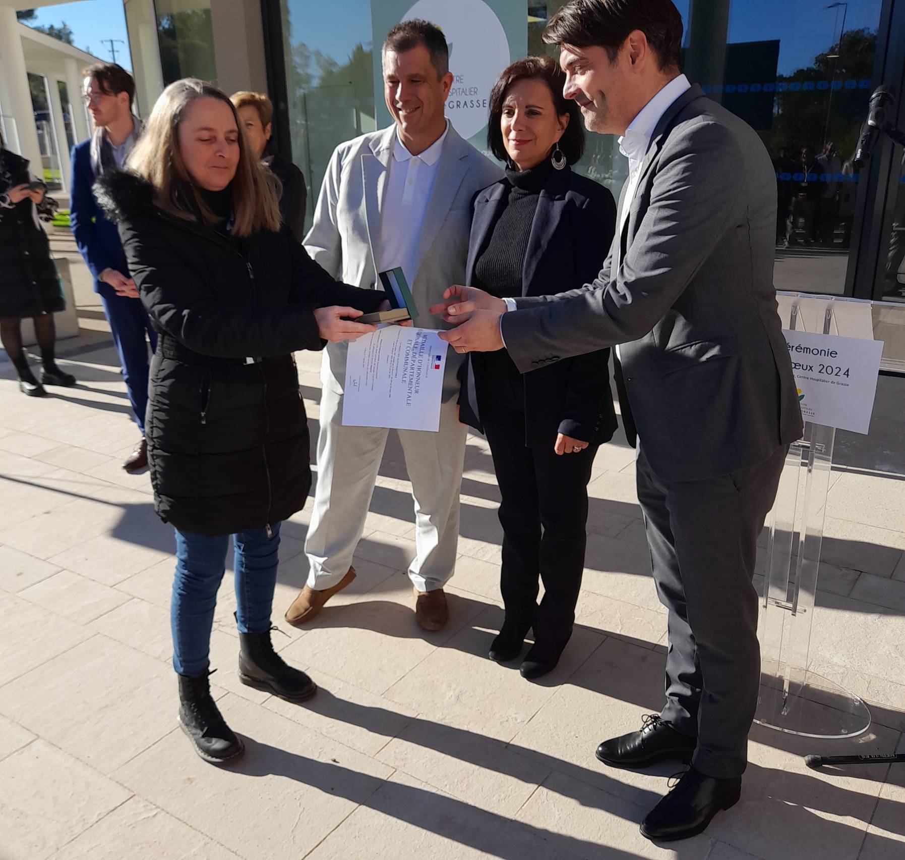 L’Hôpital de Grasse met à l’honneur ses employés Qui ont jusqu’à 35 ans d’ancienneté !