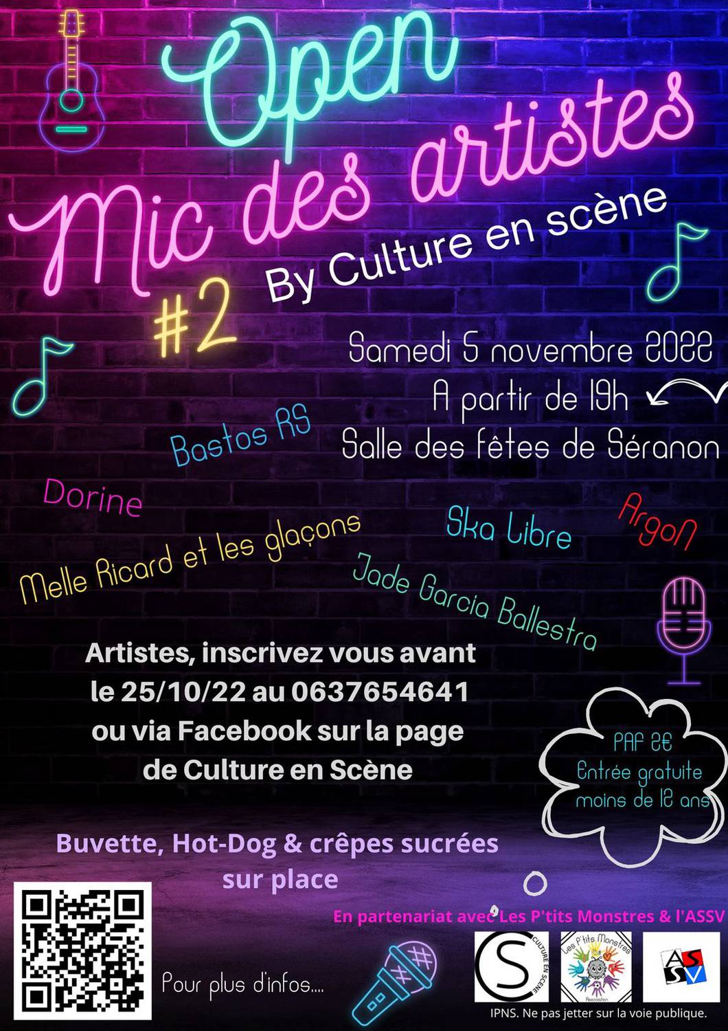 Open Mic des Artistes