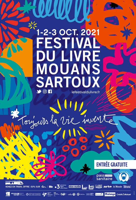 Toujours La Vie Invente Festival du Livre de Mouans Sartoux 2021