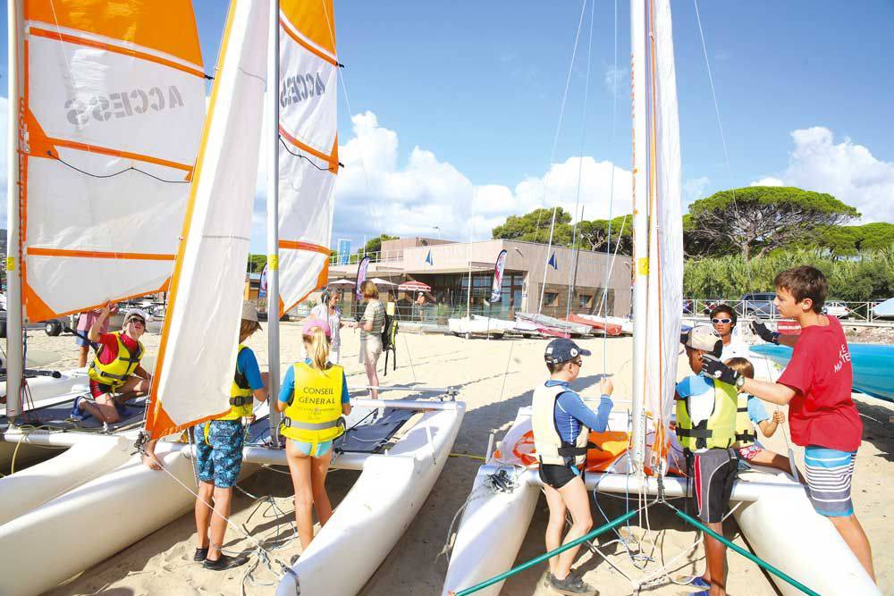 voiles, cours, mer