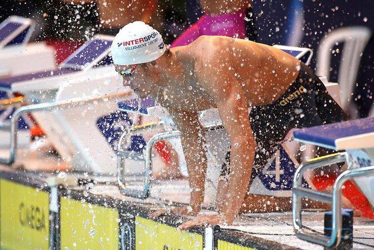 Florent Marais, natation