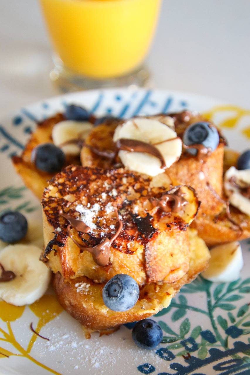 Pain perdu aux bananes ; Banana French Toast