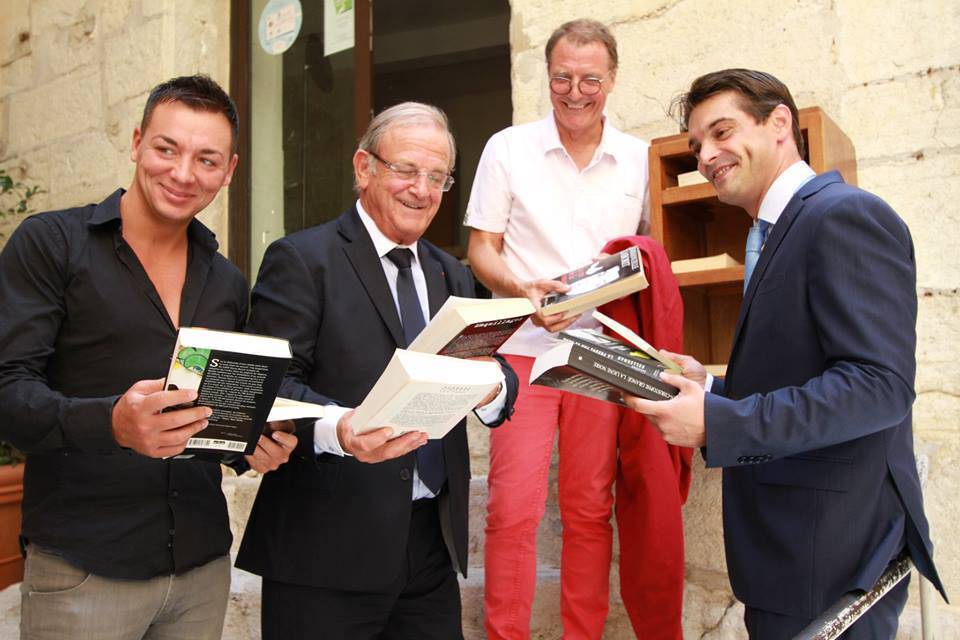 salon du livre  ; Grasse ; Centre Leclerc ; Jérôme Viaud ; Grasse ; Francis Mastio ; Eric Pangrani; Alexia Aubert ;