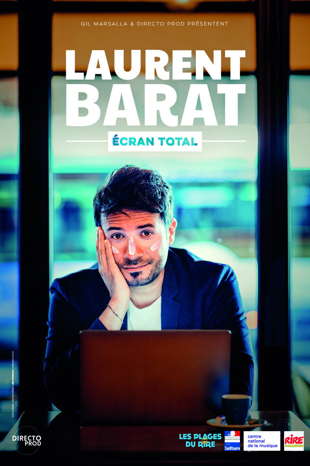 Ecran Total ; One Man Show ; Saint-Vallier de Thiey ; Spectacle ; Laurent Barat ;