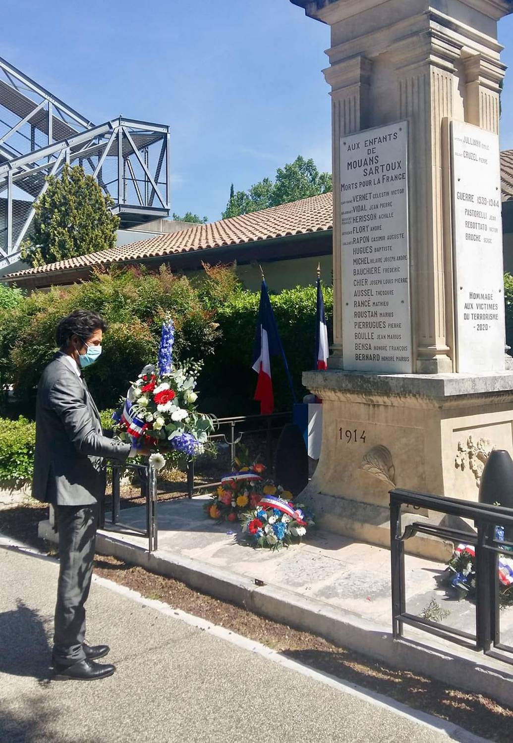 75e ANNIVERSAIRE DE LA VICTOIRE DU 8 MAI 1945 Mouans-Sartoux