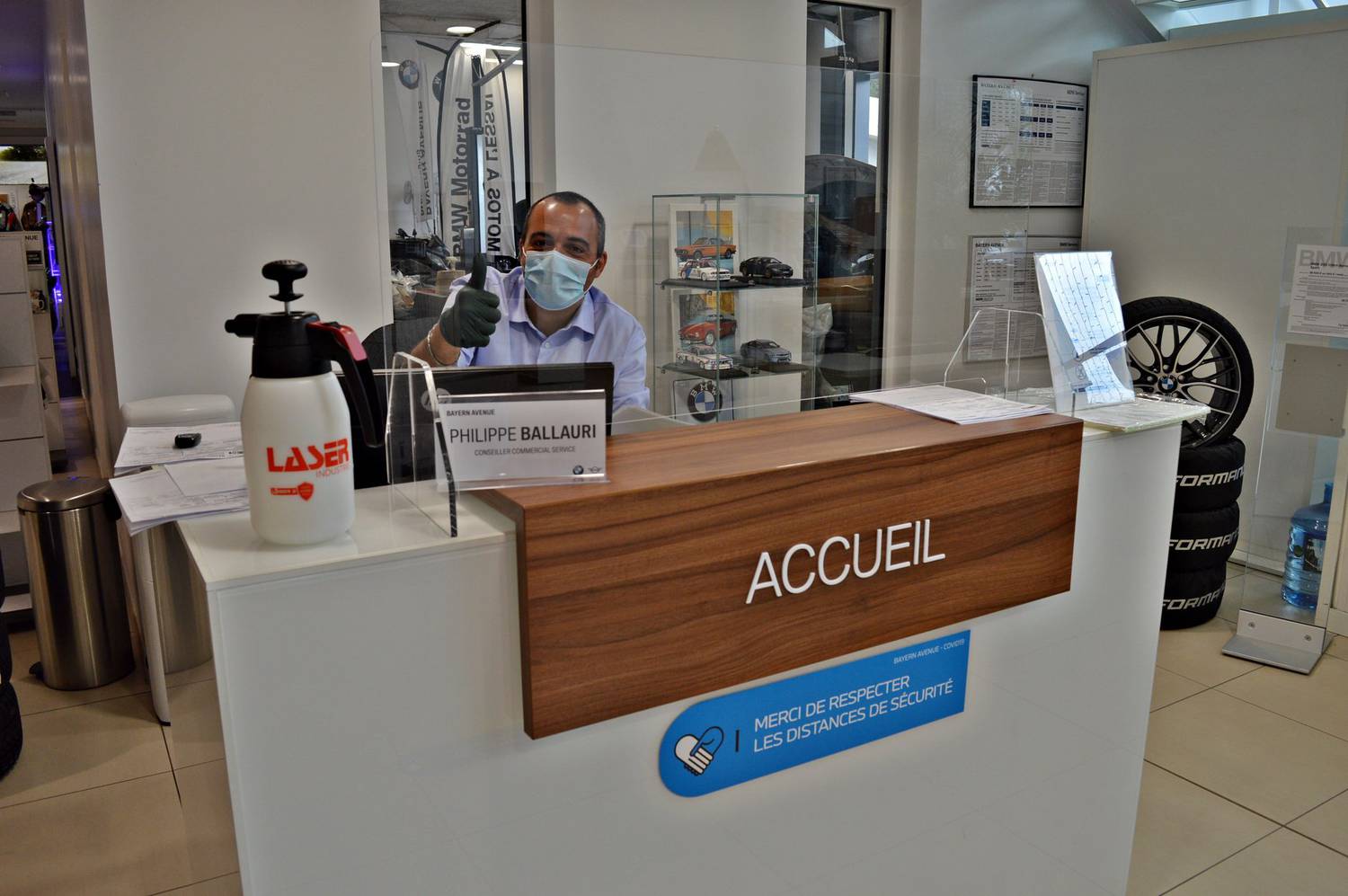 BMW en toute sécurité…
