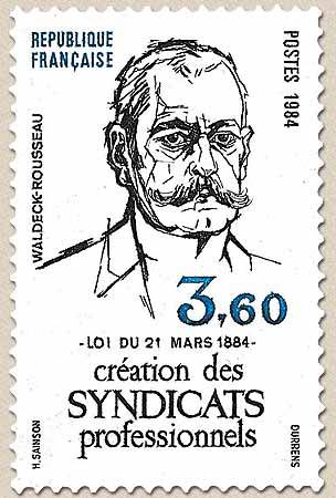 21 mars 1884, loi Waldeck-Rousseau