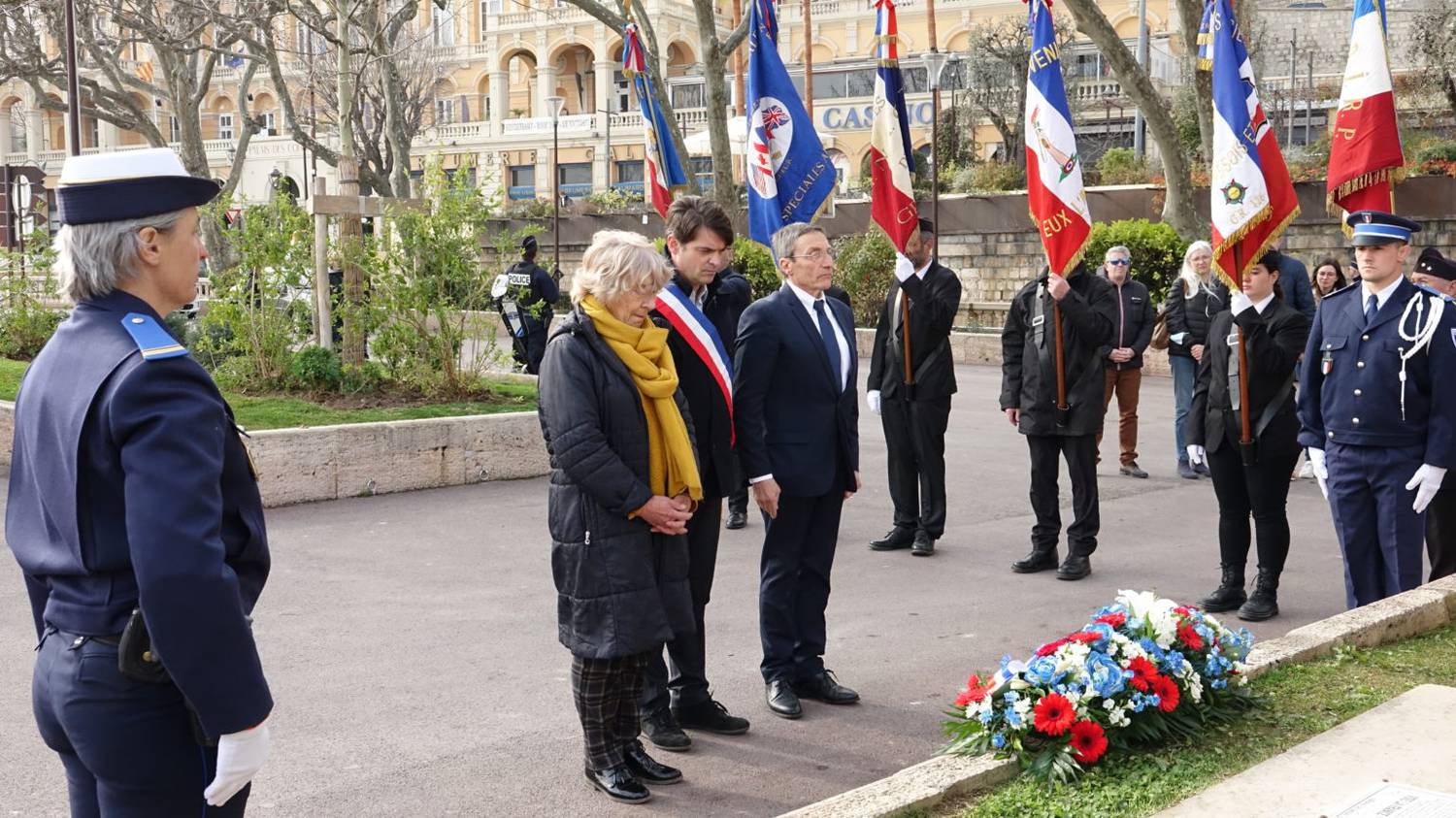 Journée d’hommage aux victimes du terrorisme ; Grasse ; Jérôme Viaud.