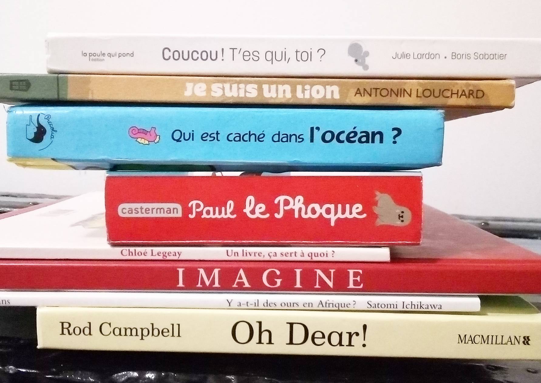 Tranche de livres,