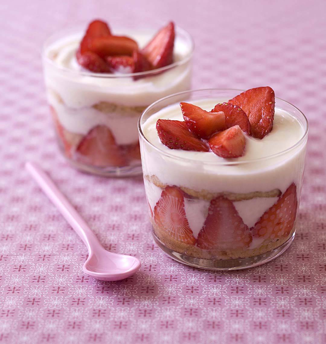 Tiramisu Fraises Chocolat blanc