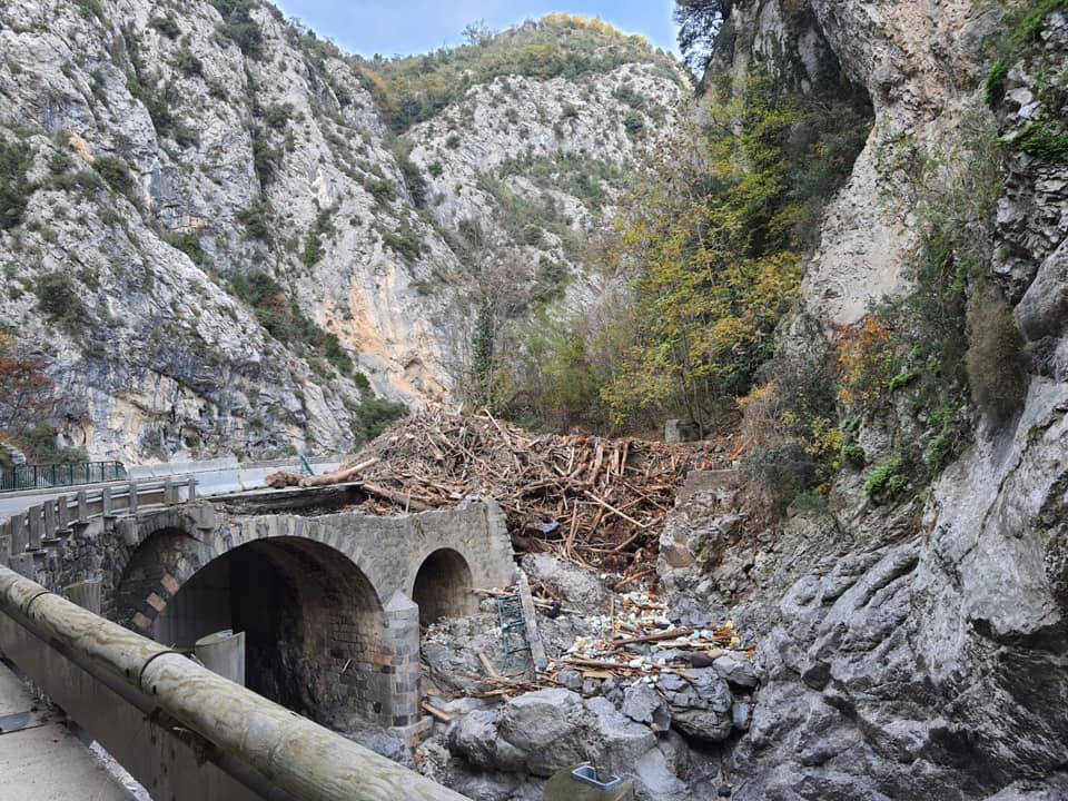 Arasement du barrage du Suquet d’Utelle