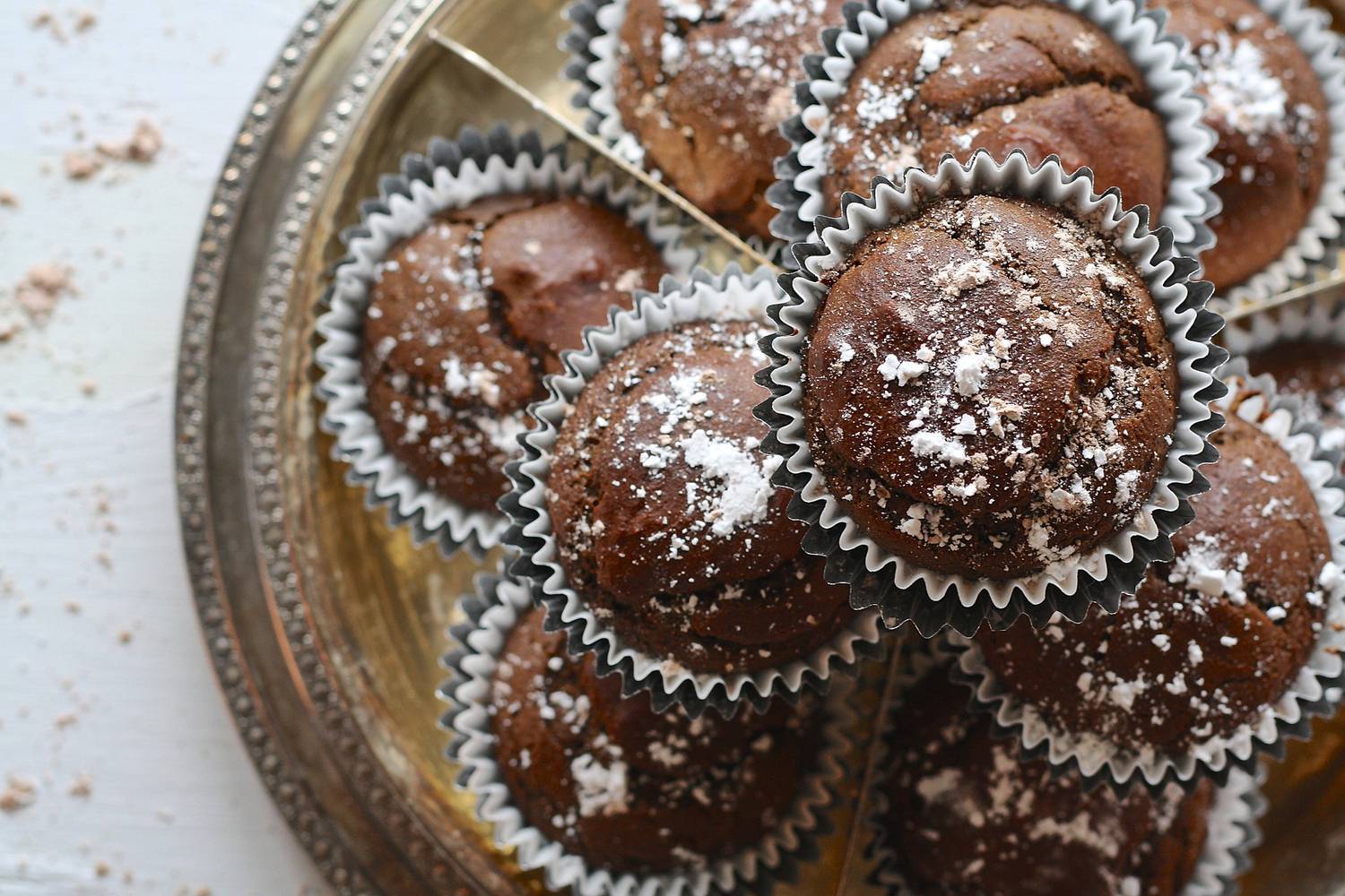 Muffins au chocolat - Chocolate muffins