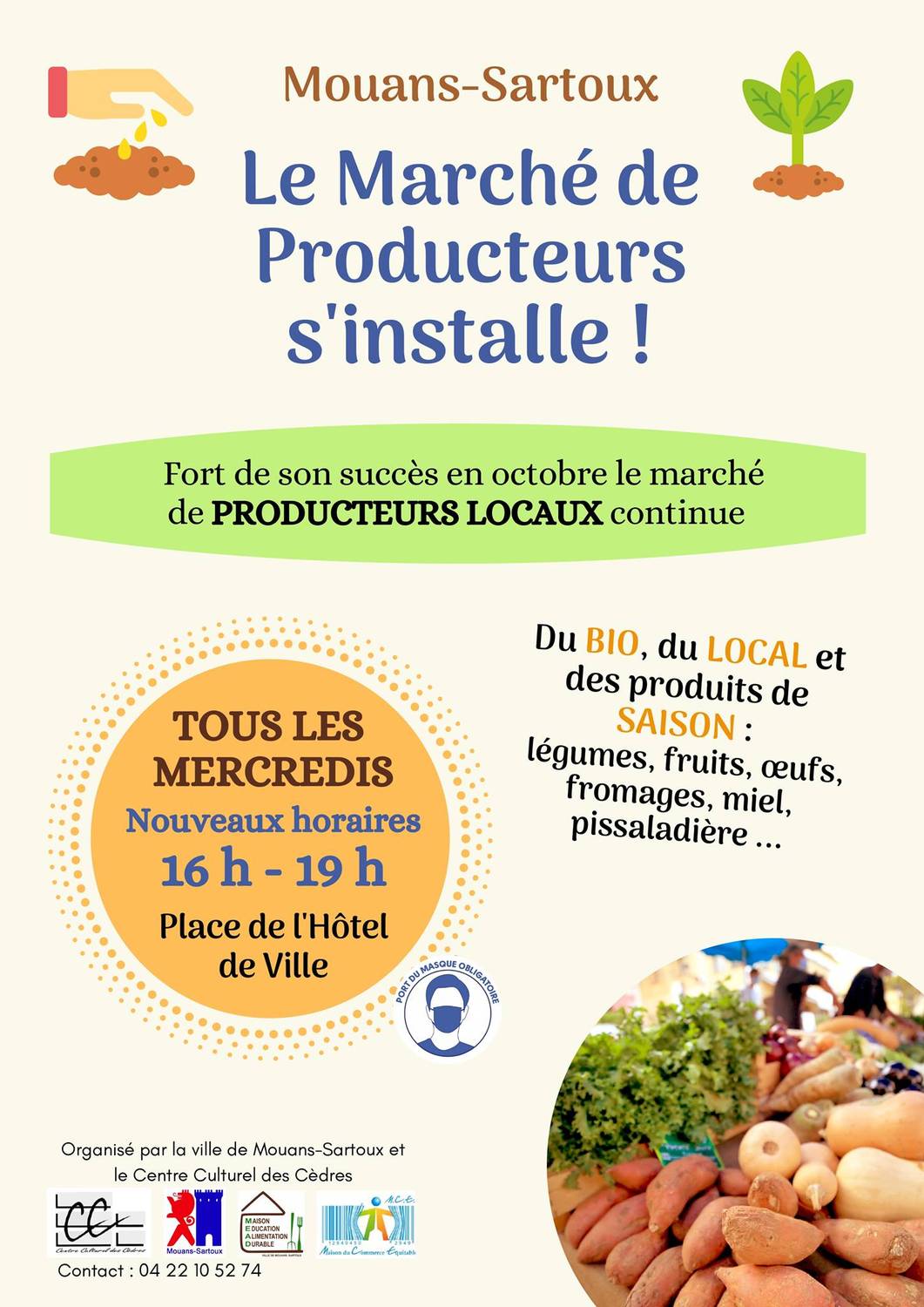 Le marché de fin de journée