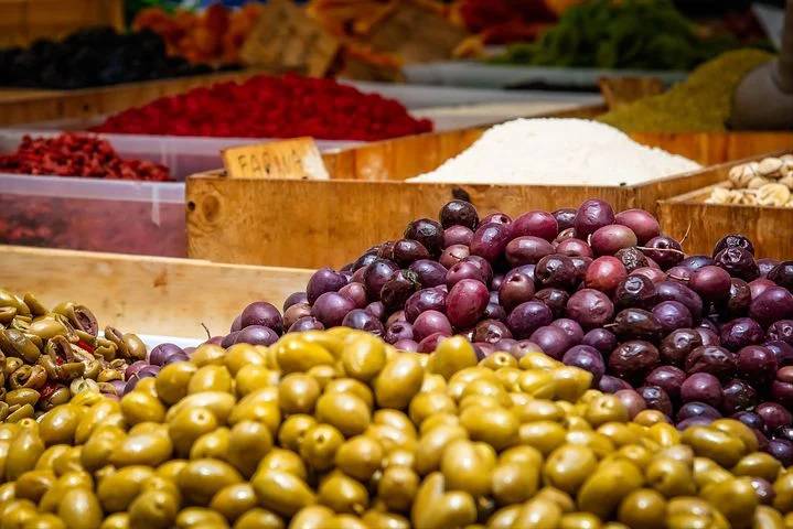 Marché italien ; Golfe-Juan