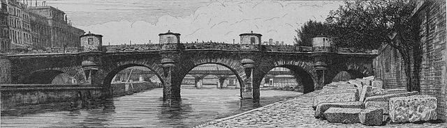 Henri III; première pierre; pont Neuf; île de la cité; Unesco; Baptiste Androuet du Cerceau