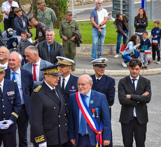 Inauguration de l’esplanade de la mémoire ; Le Tignet ; Claude Serra ; Jérôme Viaud ; Pierre Bornet ; Jean-Marc Macario ; Jean-Claude Geney ;