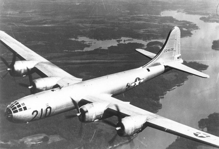 21 septembre 1942, premier vol du Boeing B-29 Superfortress.