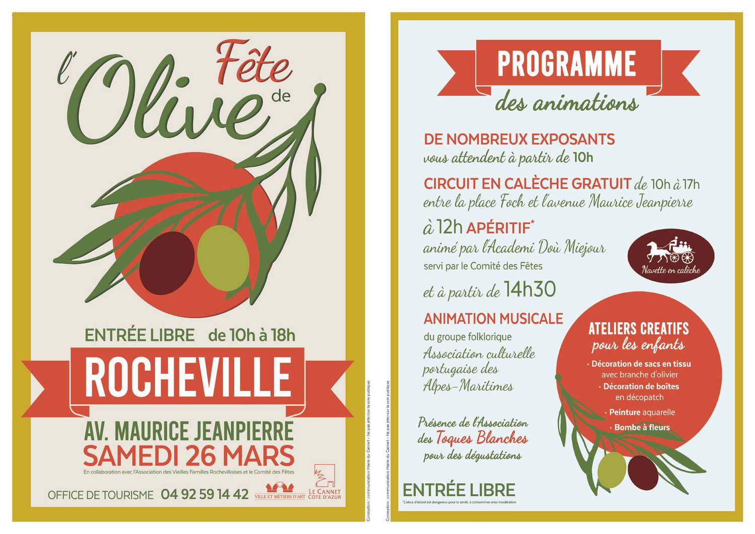 Le Cannet : fête de l'Olive