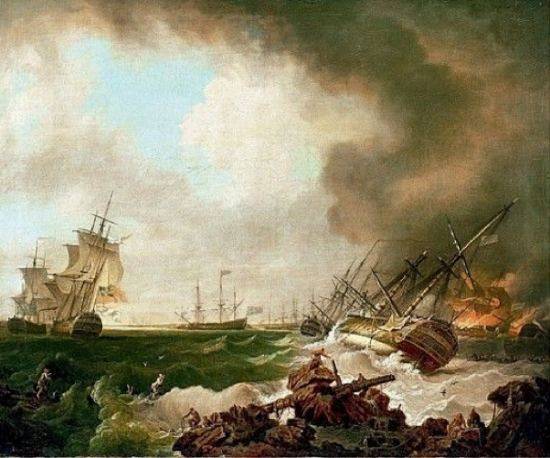 20 novembre 1759 : bataille maritime des Cardinaux ou de la baie de Quiberon