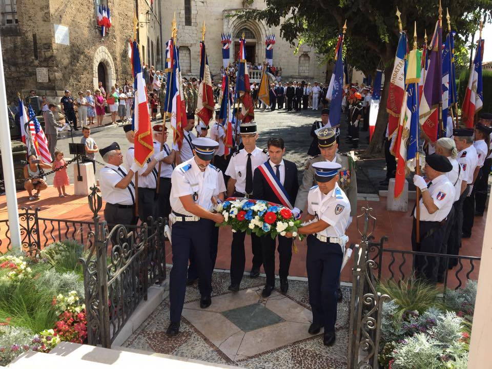 Anniversaire de la libération de la ville de Grasse