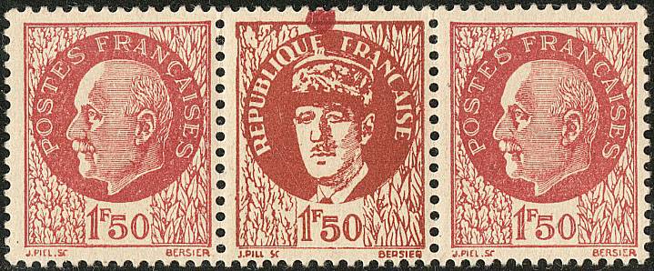 Faux timbres à l'effigie de De Gaulle !