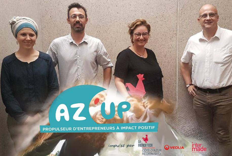 Az’UP; French Tech Côte d’Azur; Inter-Made; Veolia; éducation; santé, l’agriculture, économie circulaire;  protection de l'environnement; couveuse;