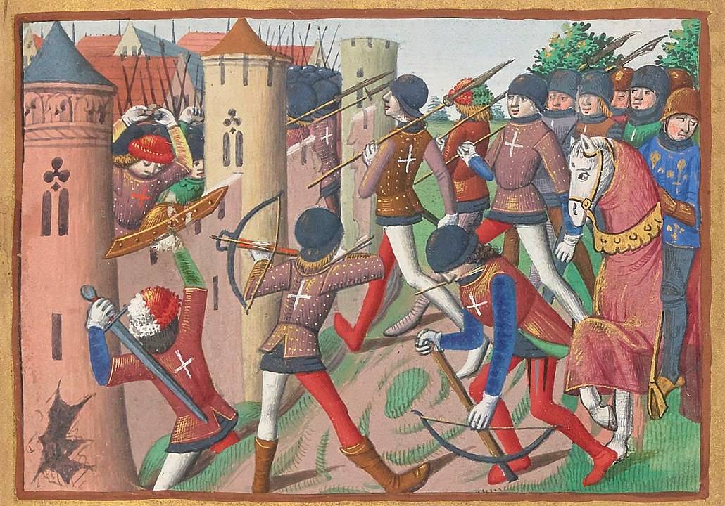 Jeanne d'Arc fait tomber la place de Jargeau.