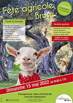 La fête agricole et pastorale du Brusc ; Châteauneuf Grasse