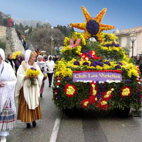 La fête de la violette fait son retour ; Tourrettes sur Loup