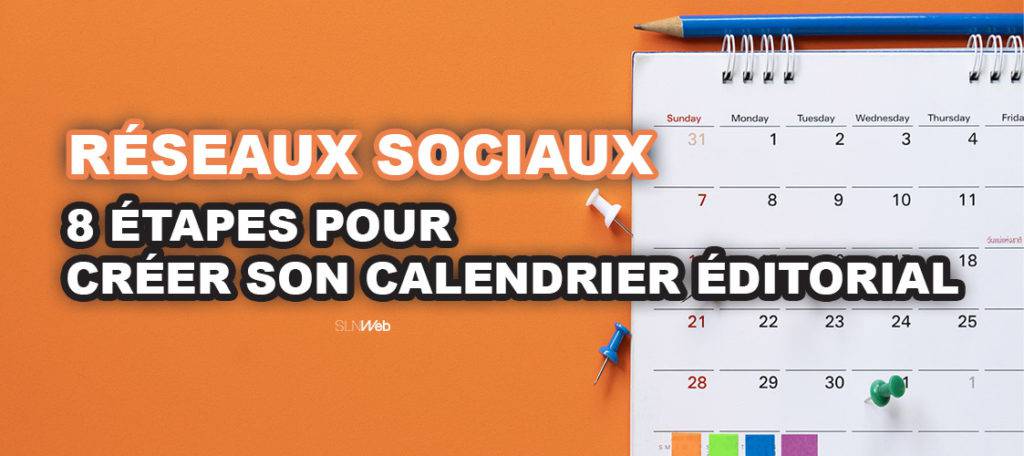 Création de votre calendrier éditorial