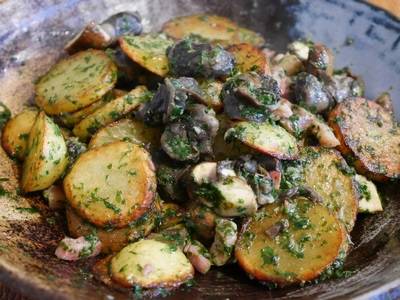 Fricassée d’escargots - Fricassee of snails