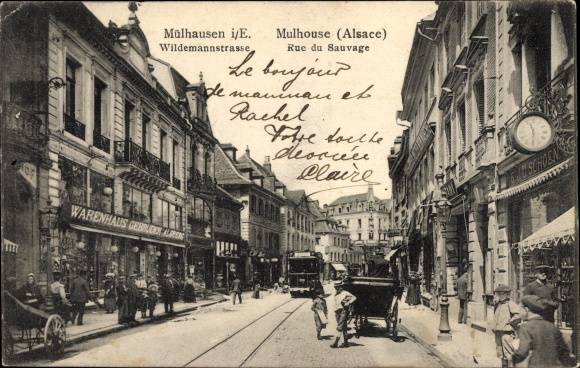 En 1940, une rue de Mulhouse fut renommée rue Adolf Hitler