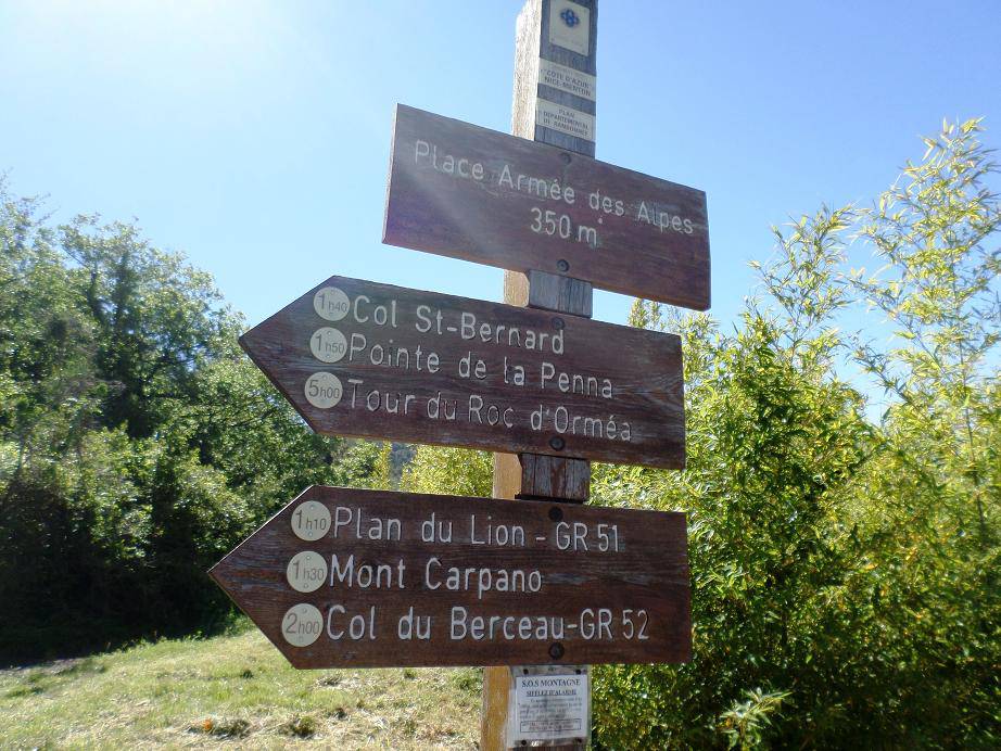 Tour du Roc d'Orméa, randonnée, Alpes-Maritimes.