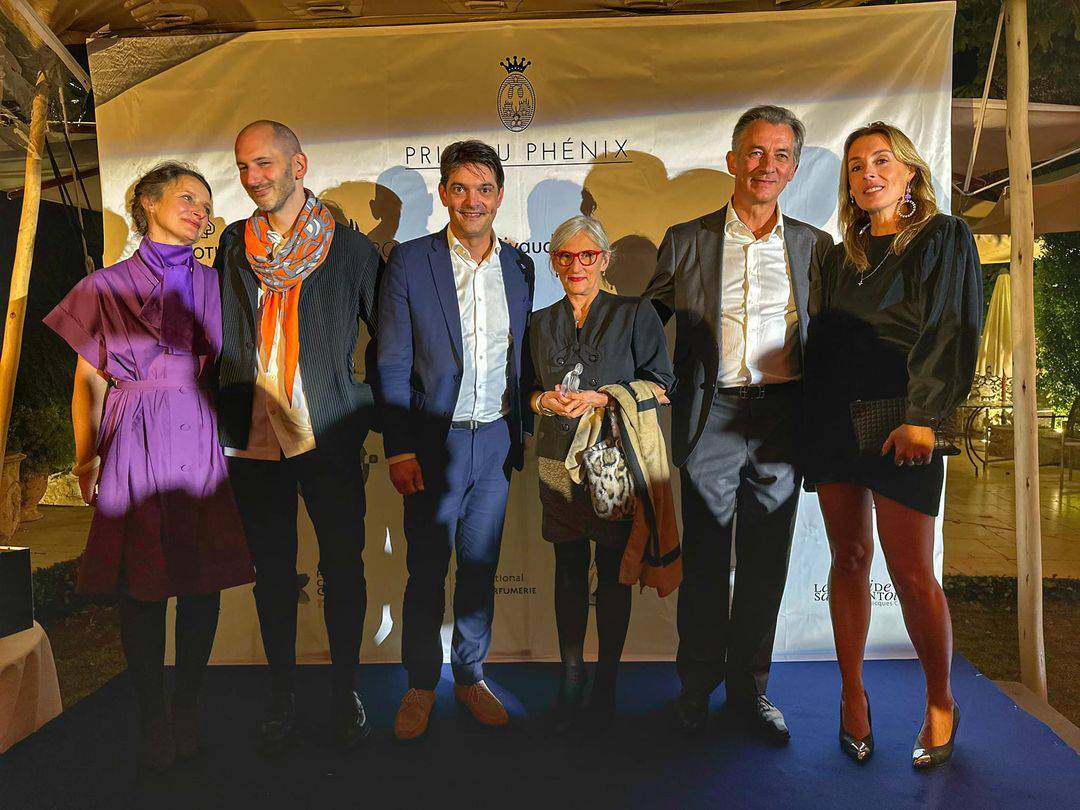 Quentin Bisch ; prix du Phénix 2023 ; Delphine Jelk, ; Bastide Saint-Antoine de Grasse ; Jacques Chibois ; François Coty ; Véronique Spoturno-Coty ; hôtel Lutetia de Paris ; Jérôme Viaud ; Léon Chiris ; Michel Almairac Robertet ; Guerlain ;  Emilie Coppermann ; Symrise ; Shyamala Maisondieu ; Givaudan ; Maurice Roucel   ; Symrise ; Dominique Ropion ; Quentin Bisch ; Jérôme Epinette ; Isabelle Doyen ; Camille Goutal  ; Osmothèque de Versailles ; Anne-Cécile Pouant ;Thomas Fontaine. Jean-Pierre Leleux ; Philippe Massé.