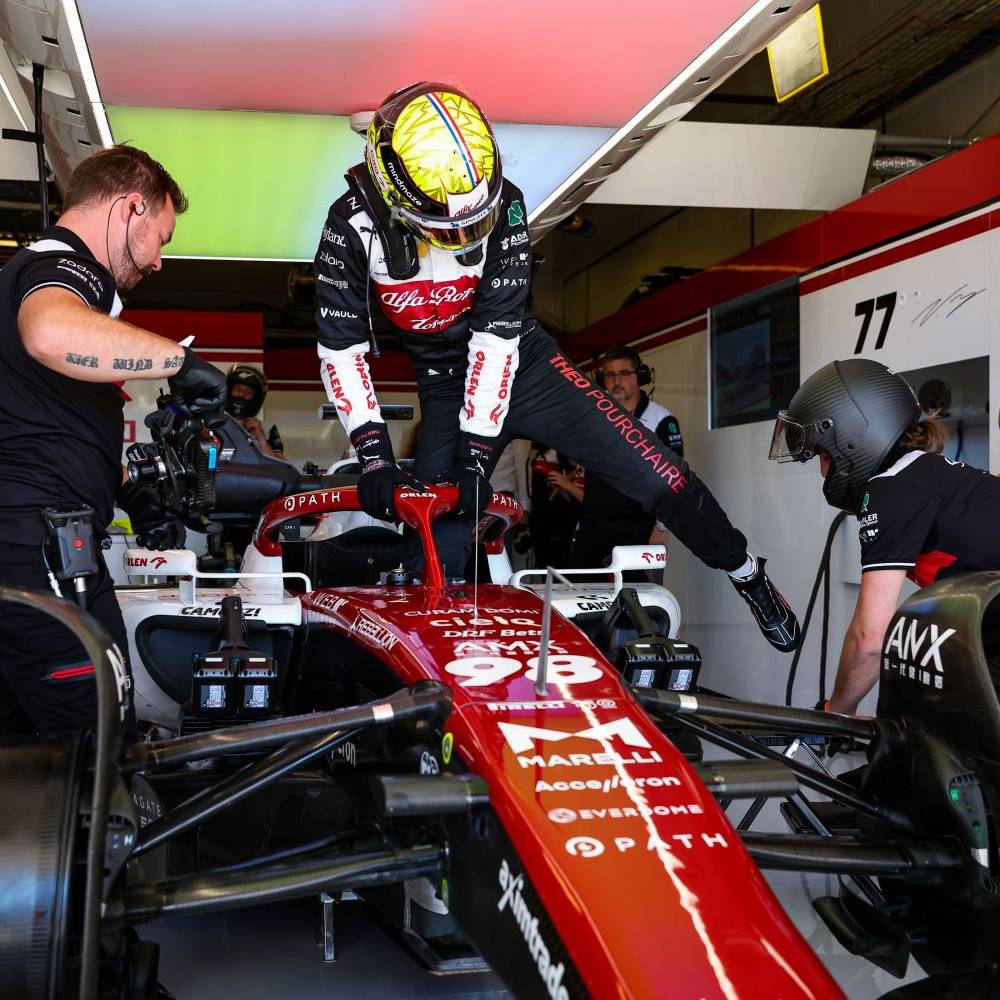 Théo Pourchaire ; Grand Prix de Bahreïn F2 ; Grasse